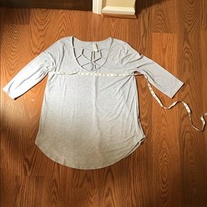Zenana long sleeve tunic top Size XL